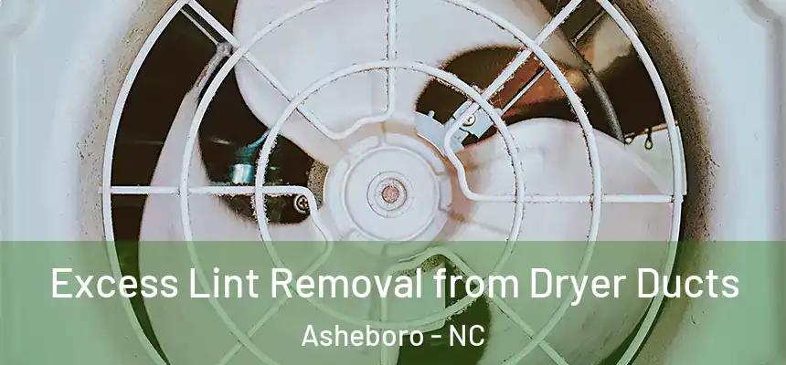  Excess Lint Removal from Dryer Ducts Asheboro - NC